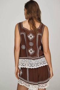 The Great. - Sparrow Square Neck Tank Top