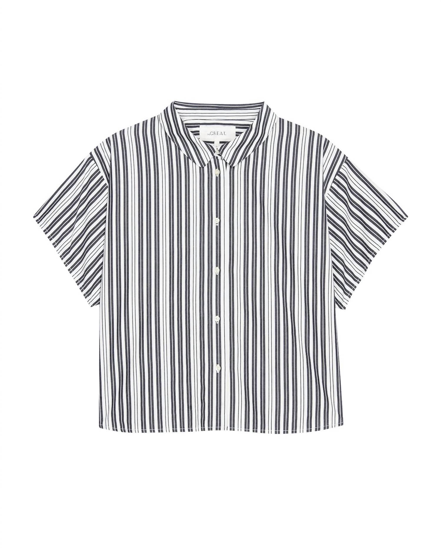 The Great. - Valor Top - black - blouses - clothing