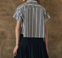 The Great. - Valor Top - black - blouses - clothing