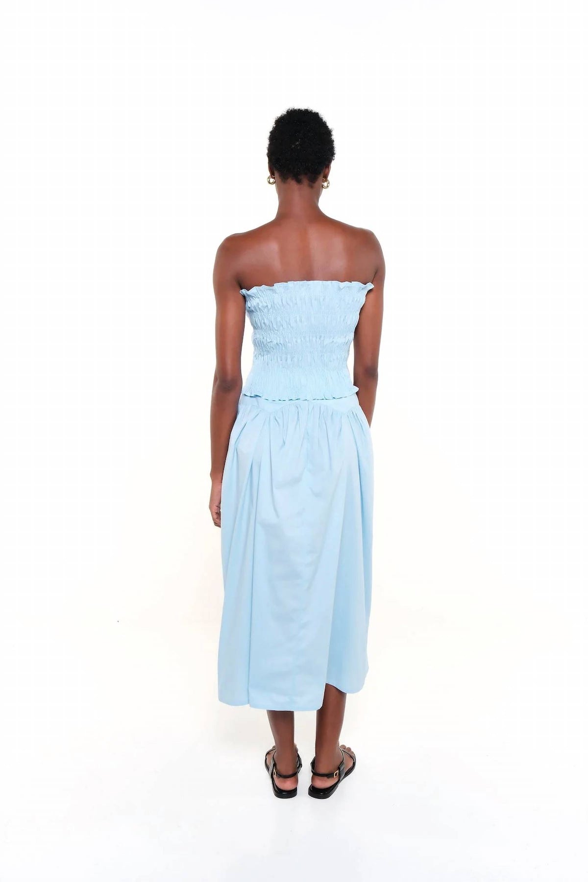 The Lulo Project - Penny Smocked Poplin Top