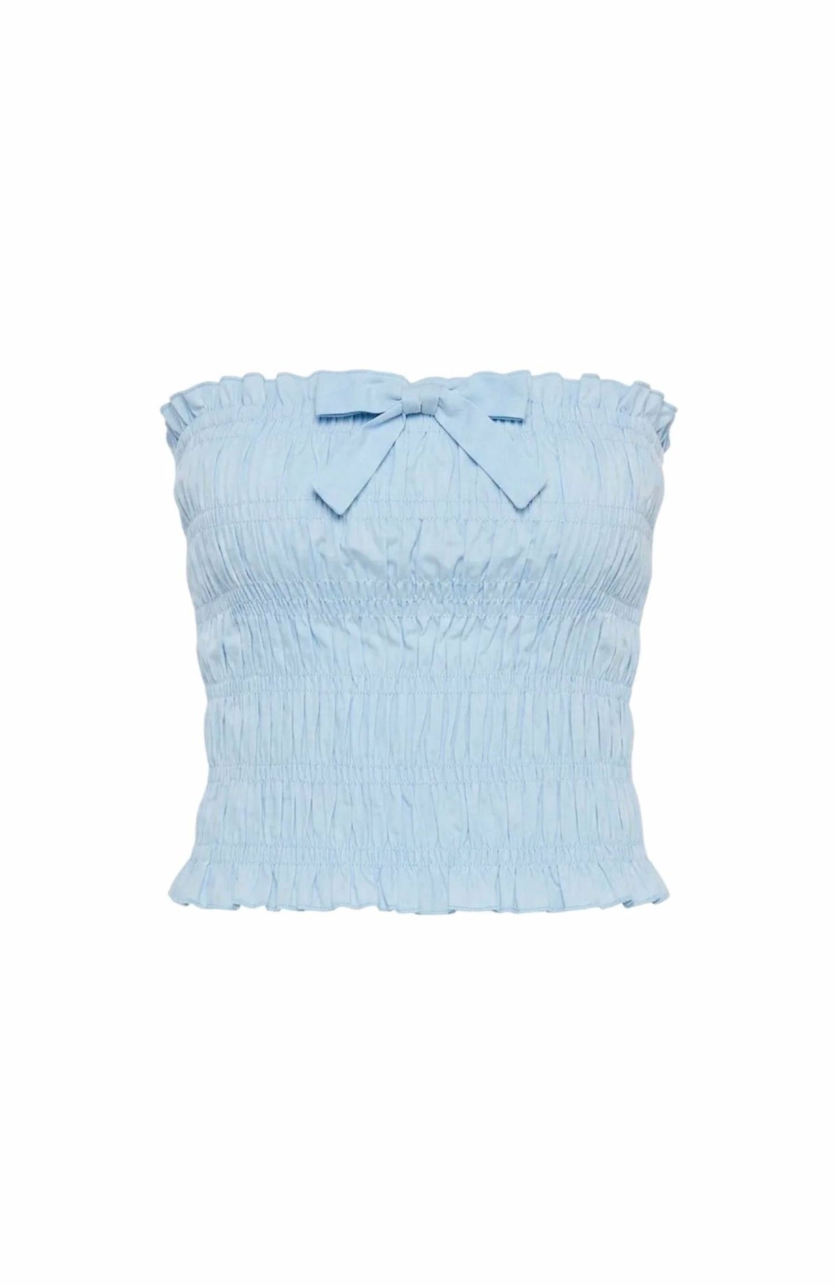 The Lulo Project - Penny Smocked Poplin Top