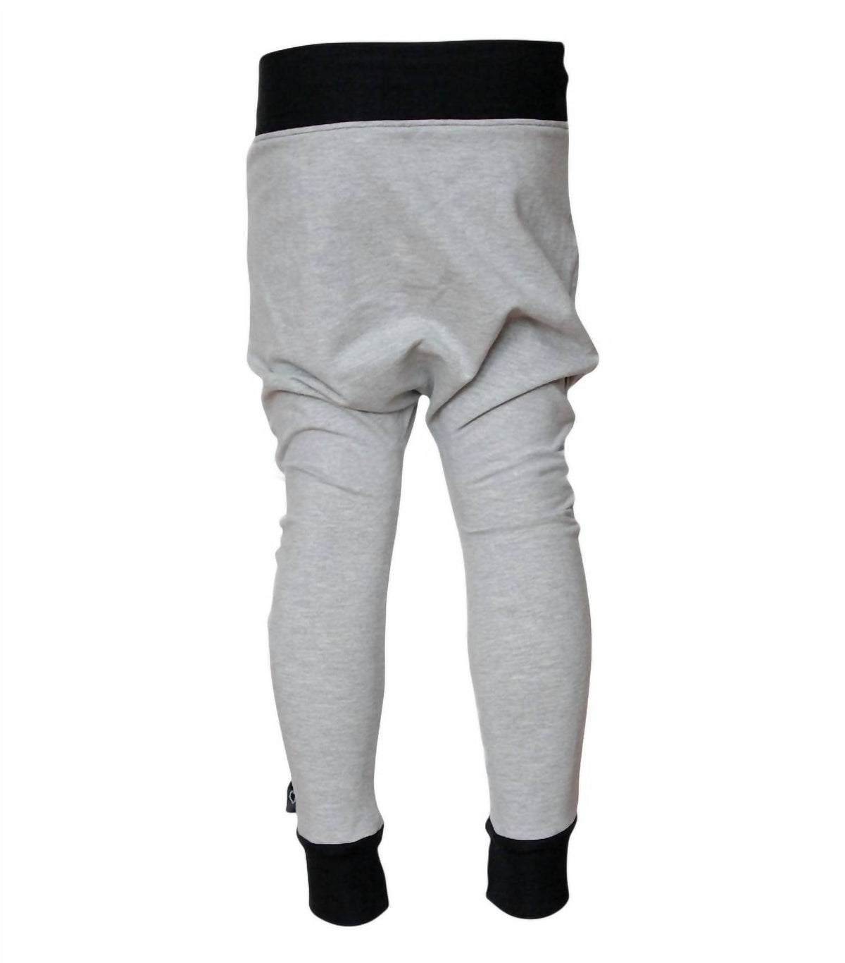 The Mini Classy - Kids Quilted Patch Denim Harem Pants