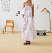 The New Society - Desert Skirt - clothing - cotton - knee - length - skirts