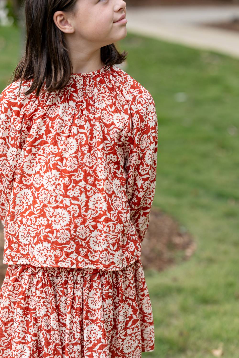 The New Society - Girl's Baltic Blouse - blouses - clothing - cotton - blend