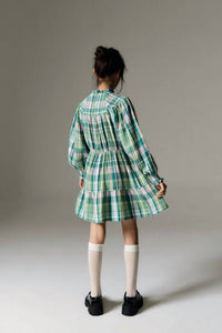 The New Society - Girl's Greenland Dress - casual - clothing - cotton - blend