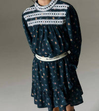 The New Society - Girl's Moon Skirt - blue - bottoms - clothing