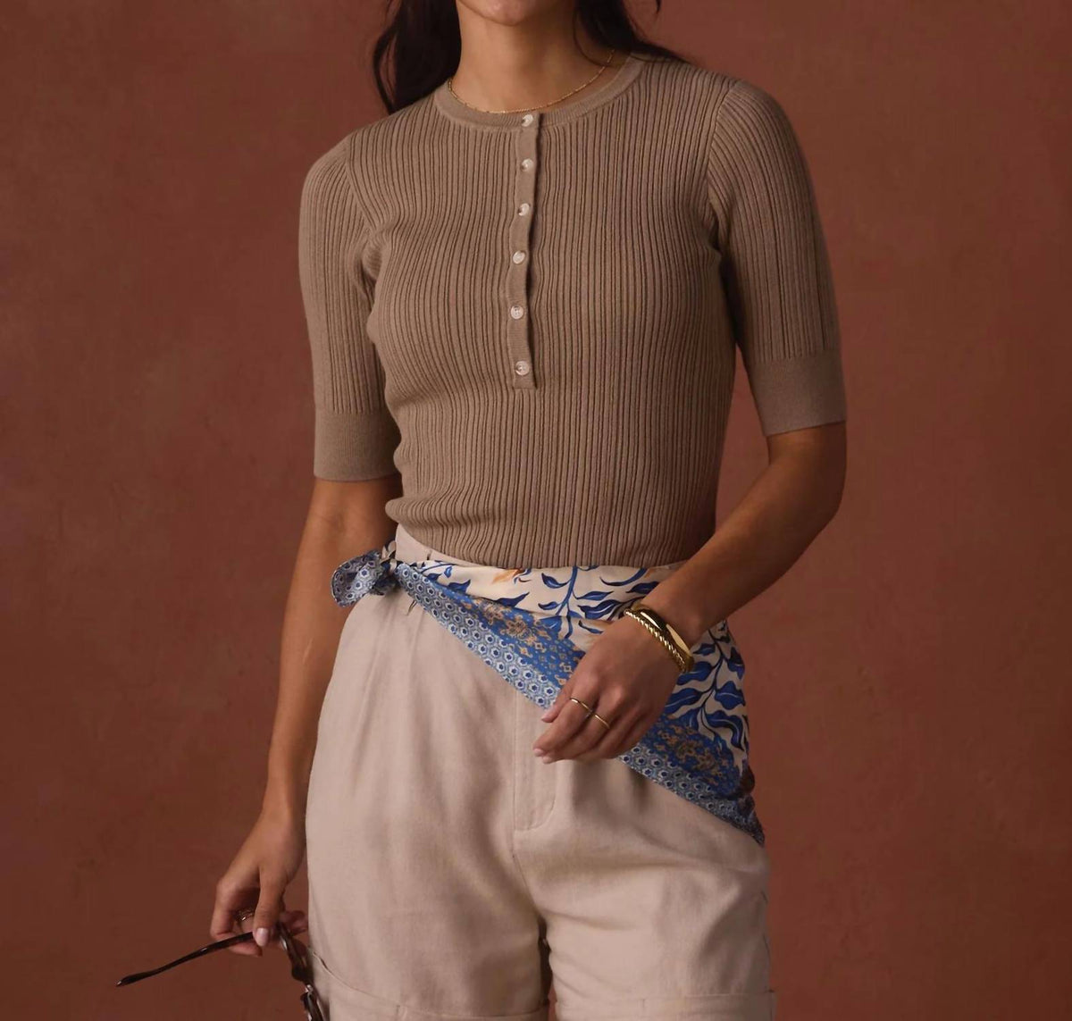 The Normal Brand - Coco Henley Sweater