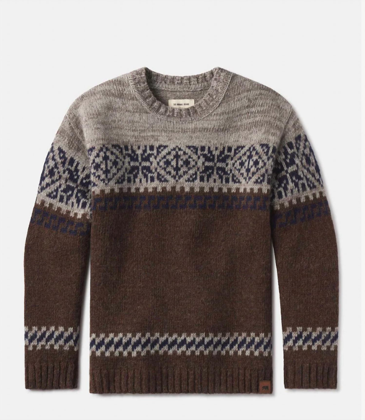 The Normal Brand - Fair Isle Crew Sweater