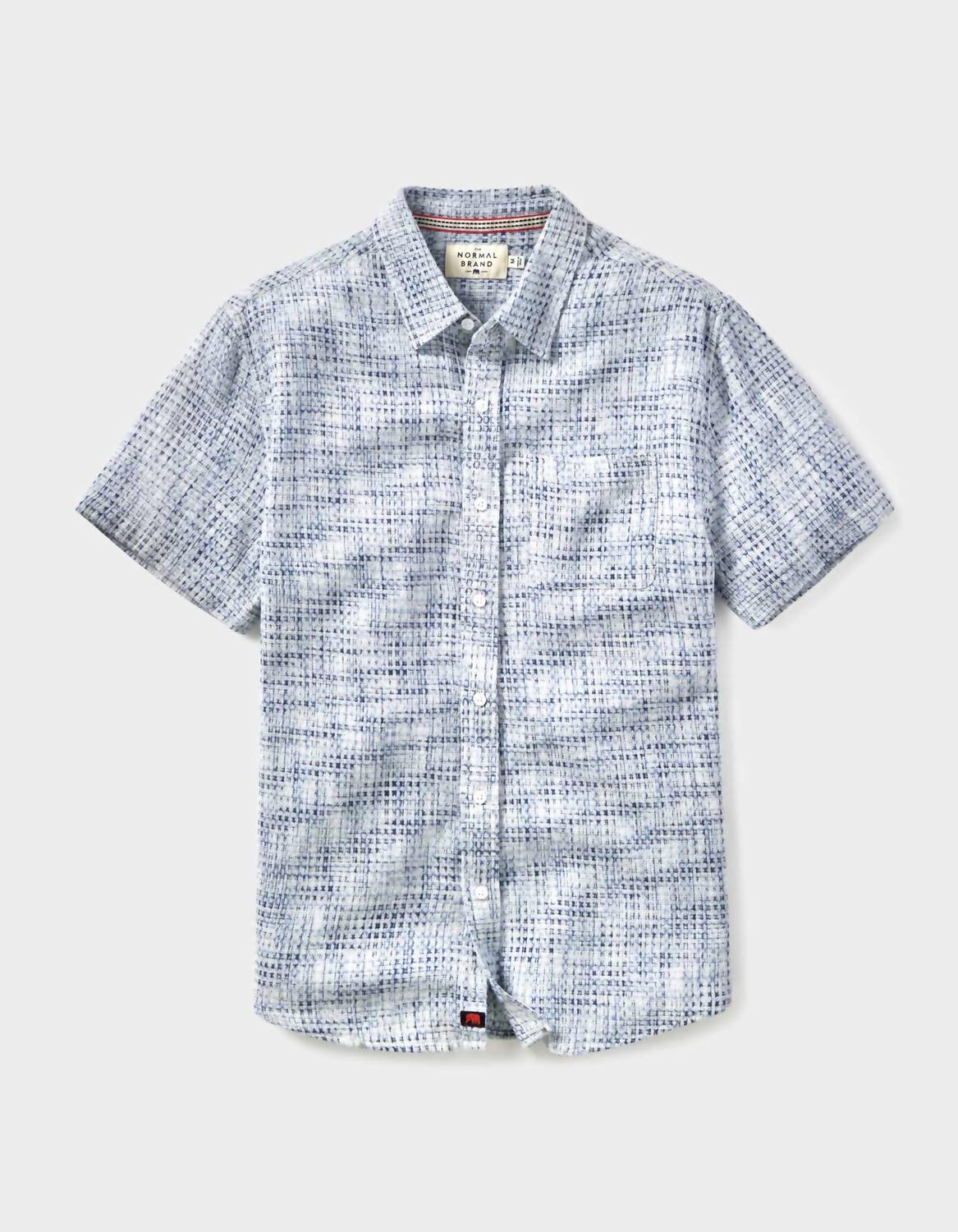 The Normal Brand - Freshwater Short Sleeve Button Up Shirt