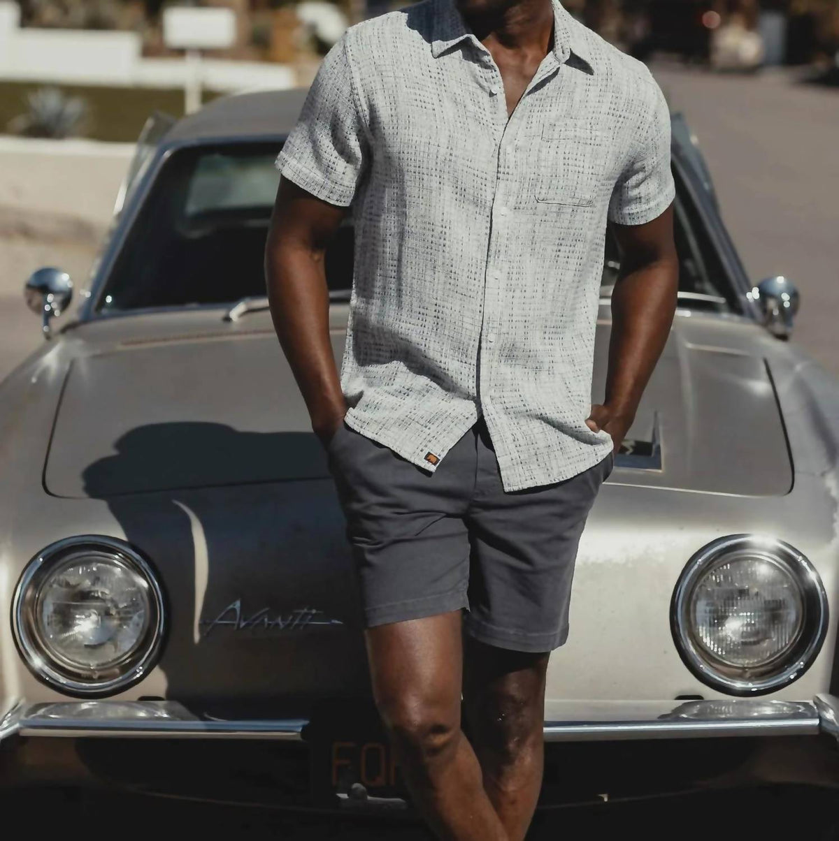 The Normal Brand - Freshwater Short Sleeve Button Up Shirt