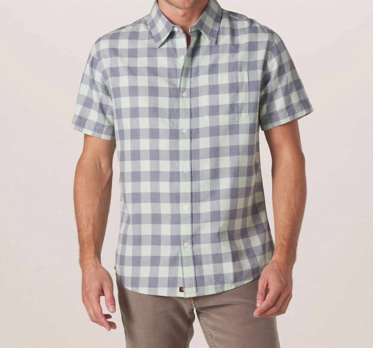 The Normal Brand - Jasper Short Sleeve Button Down Shirt