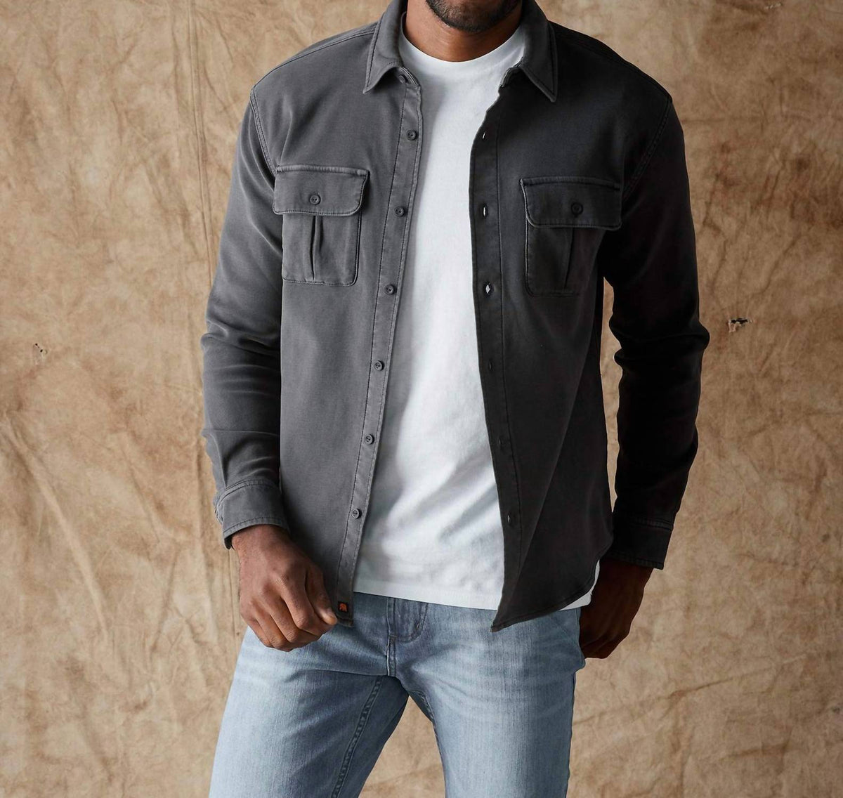 The Normal Brand - Tailored Terry Shirt Jacket