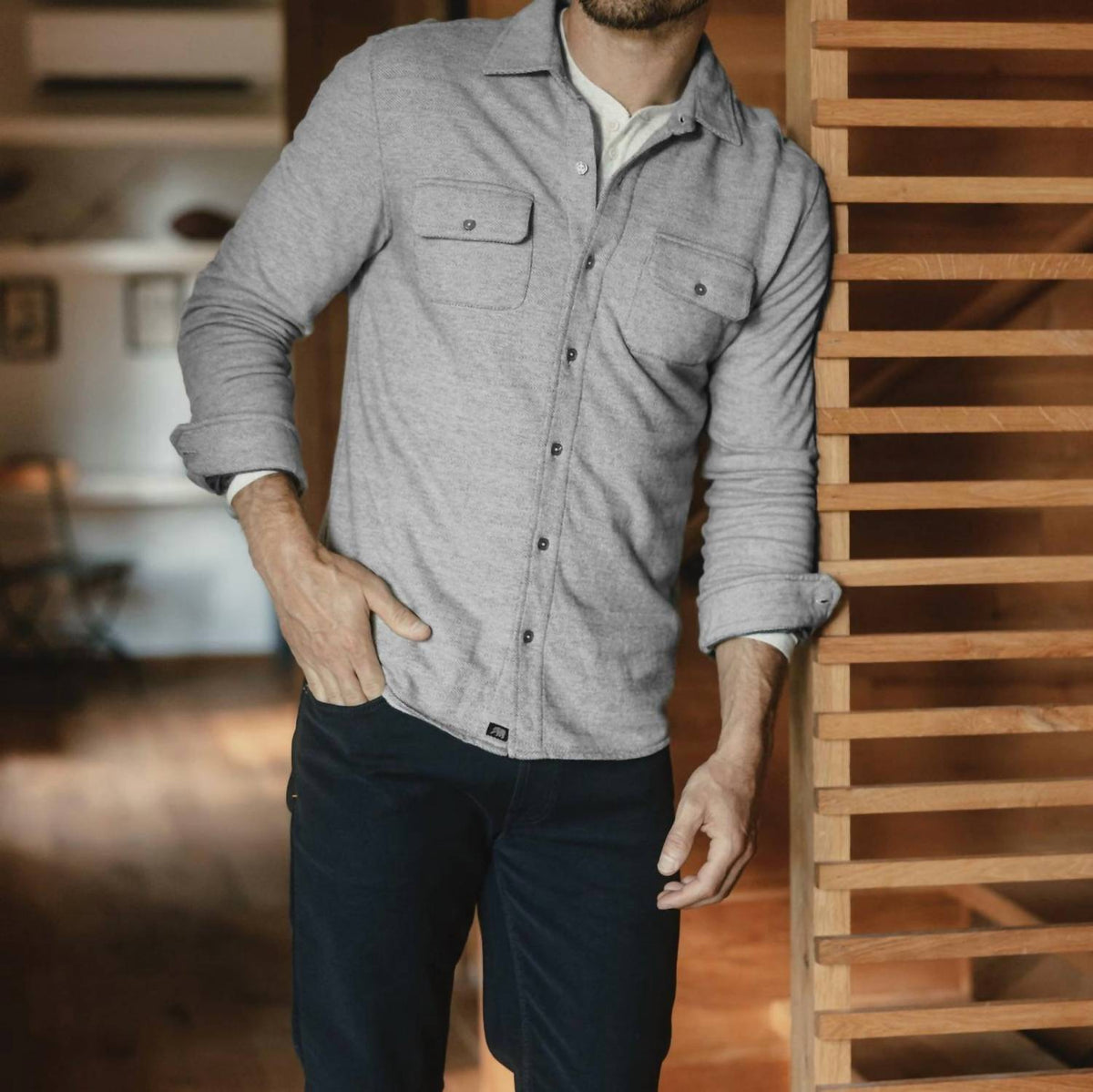 The Normal Brand - Textured Knit Shirt