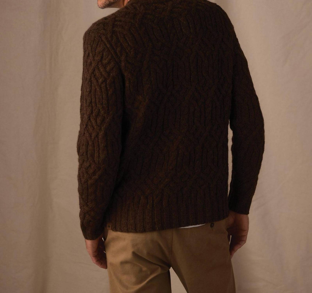 The Normal Brand - Trellis Cable Pullover Sweater