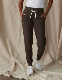 The Normal Brand - Women's Puremeso Everyday Jogger - brown - clothing - cotton - blend
