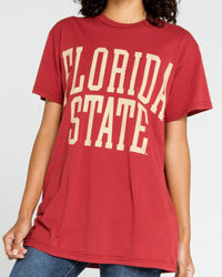 The Original Retro Brand - Retro Florida State Boyfriend Tee - clothing - graphic - red