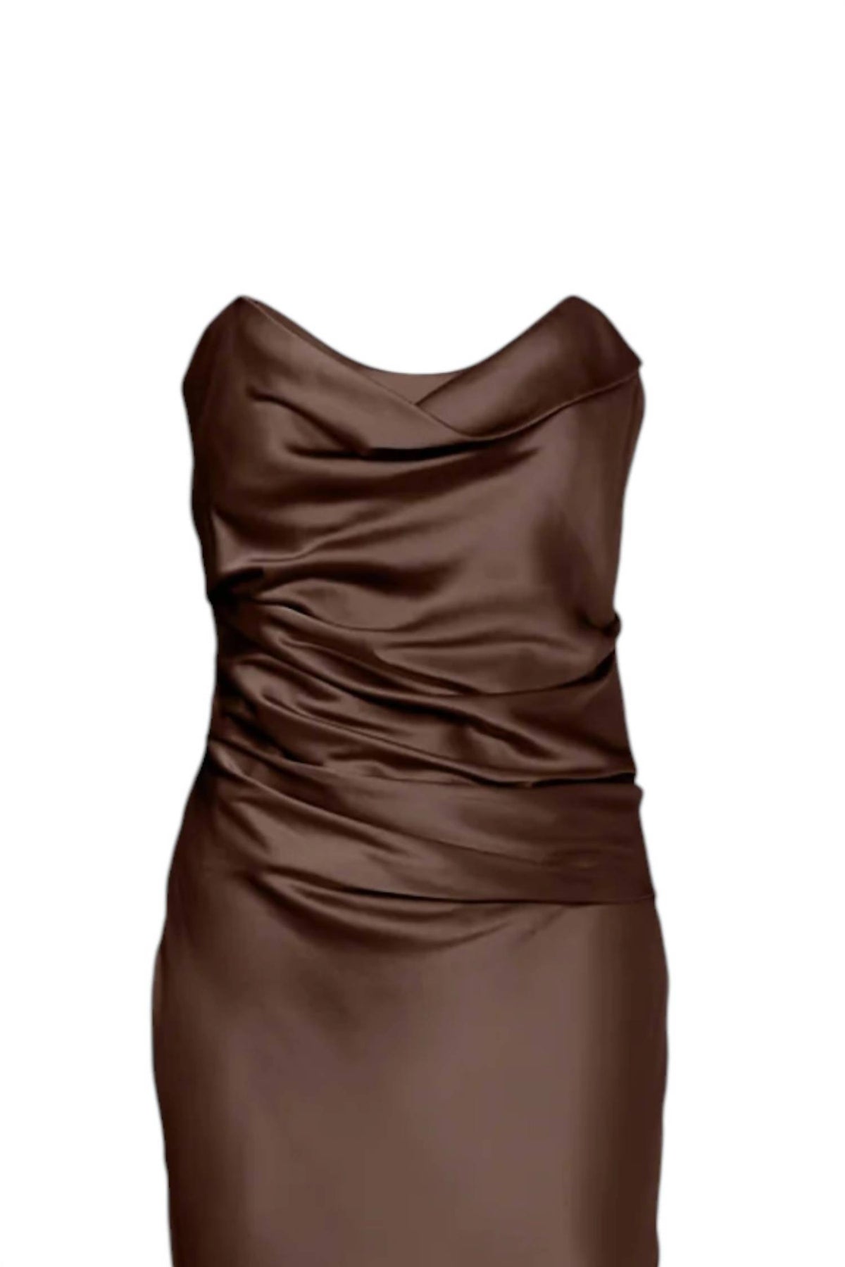 The Sei - Women's Cowl Bustier Gown