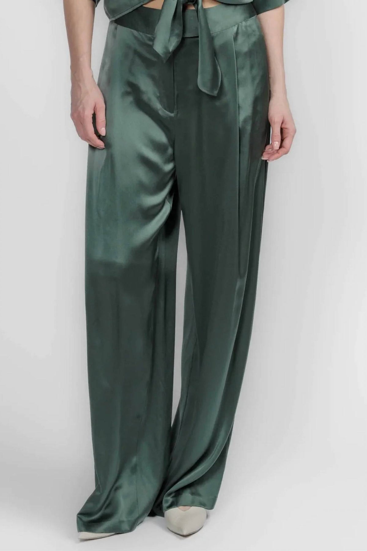 The Sei - Silk Relaxed Trouser