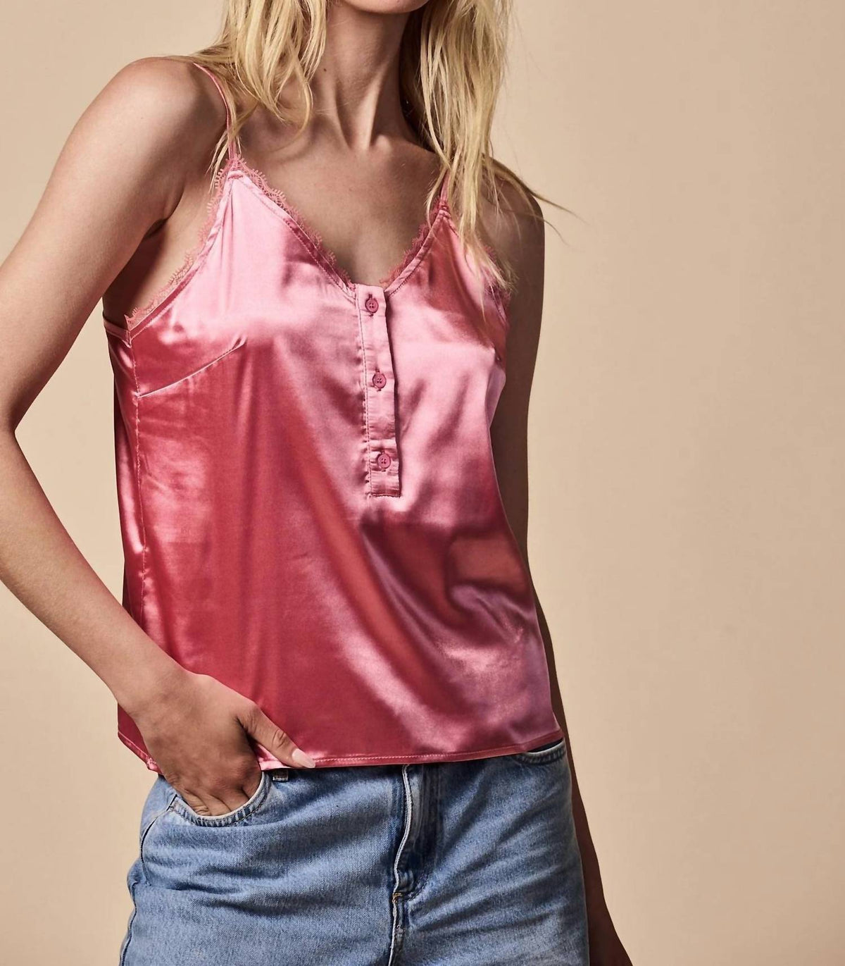 The Shirt - Cami Button Shirt