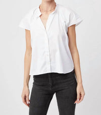 The Shirt - Flutter Shoulder Shirt