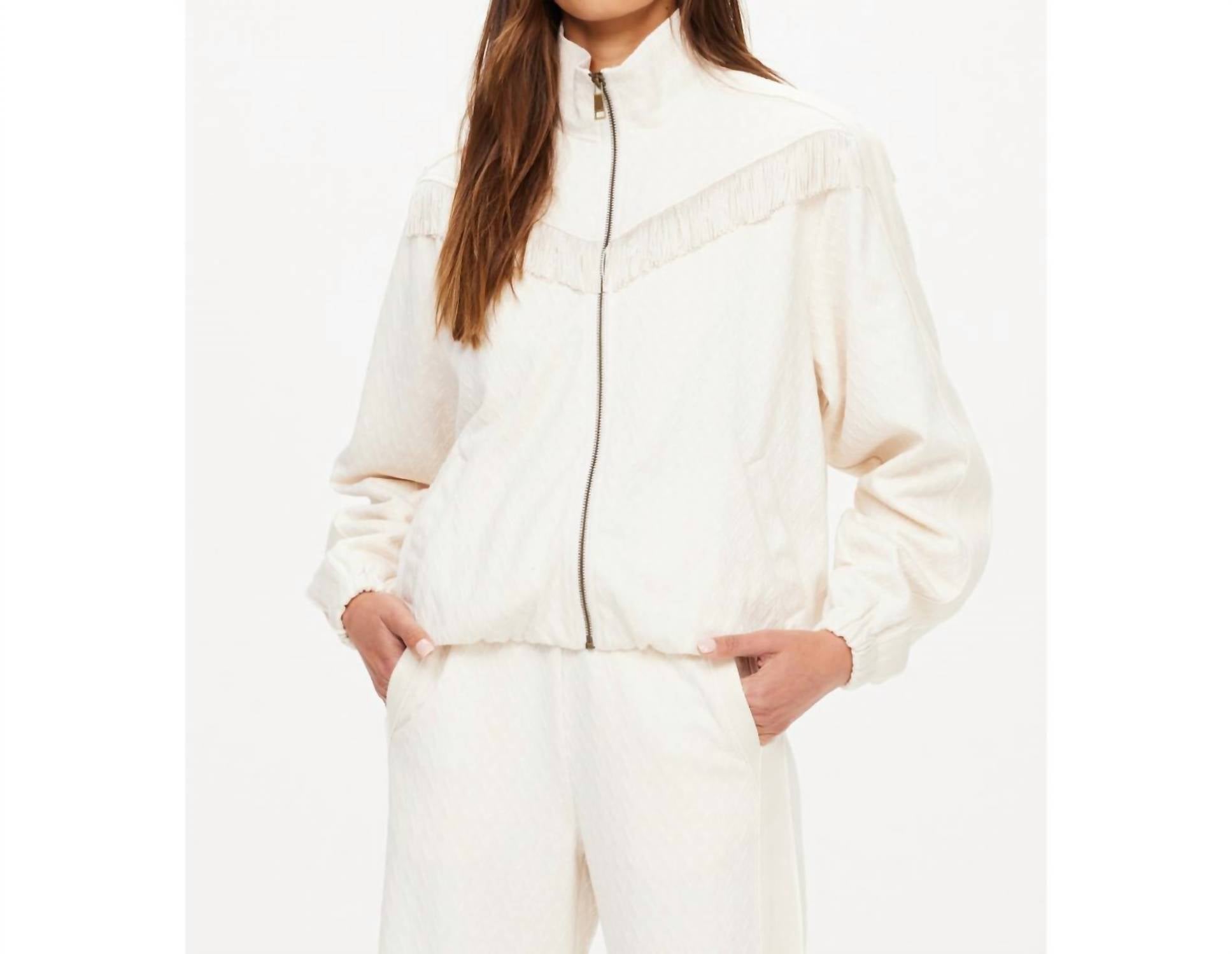 The Upside - Bow N Arrow Fringe Zip Jacket - casual - socks - clothing - men