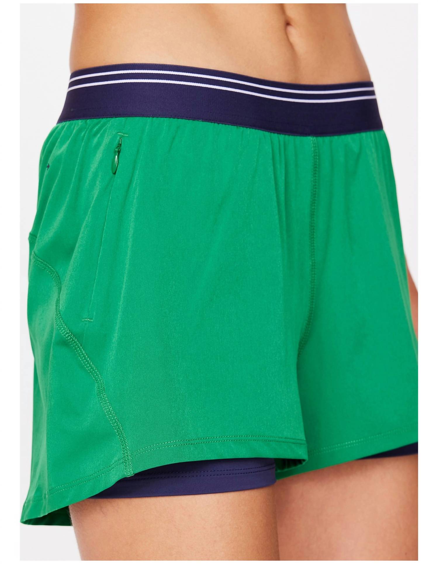 The Upside - DRIFTER LUCKY RUN SHORT - athletic - shorts - clothing - green