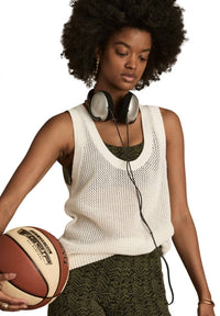 The Upside - FENWAY WALES KNIT TANK - clothing - tank - tops - textured