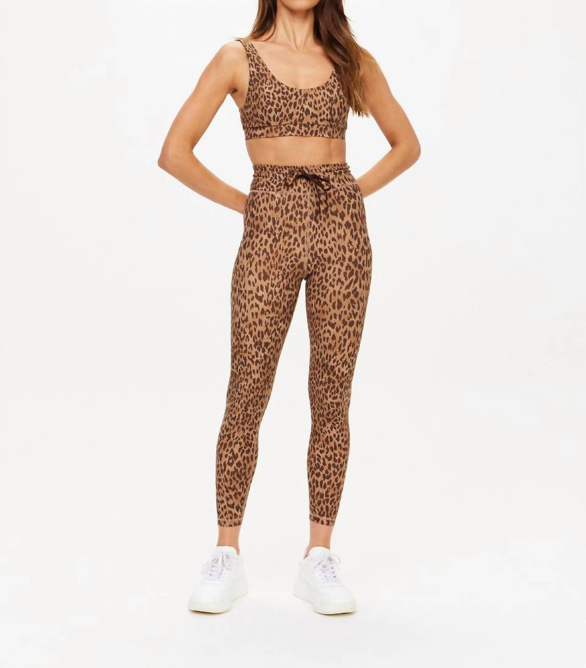The Upside - Panthera Daisy Scoop Neck Bra