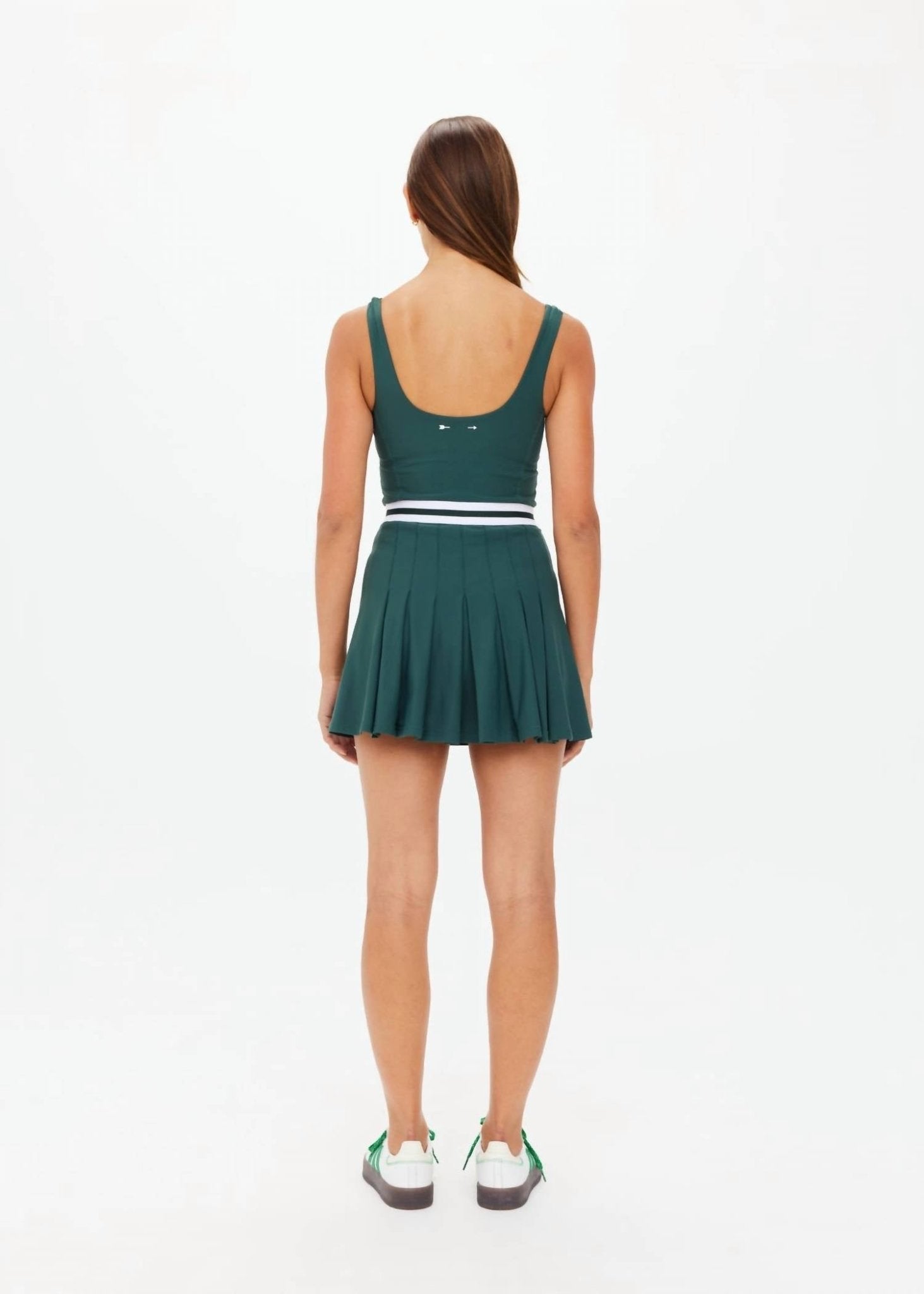 The Upside - Peached Lucette Pleated Dress - clothing - dresses - green