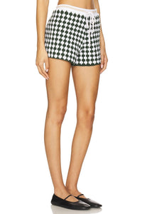 The Upside - Portobello Malik Short - clothing - cotton - green
