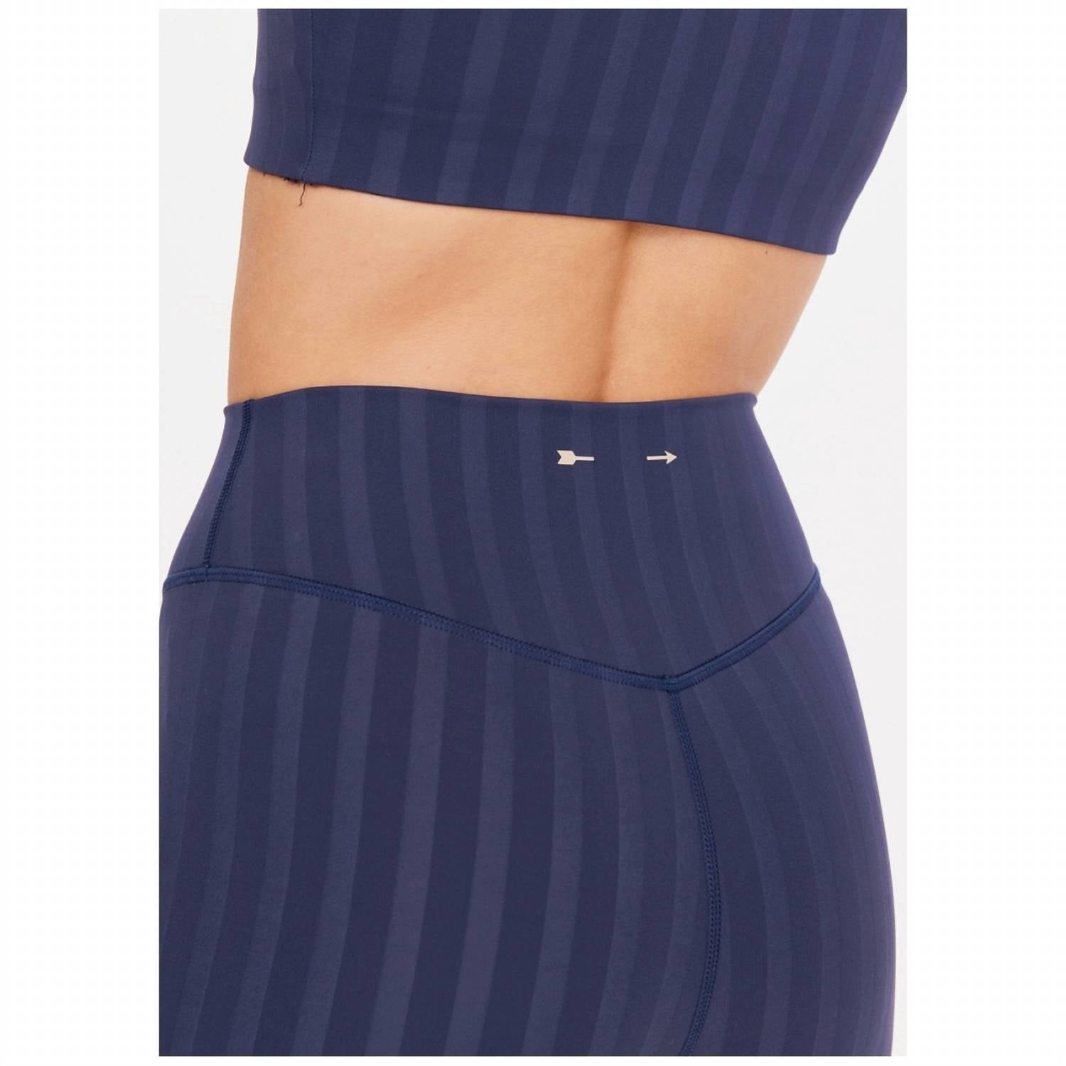 The Upside - Wilde High Rise 25in Midi Pant - blue - clothing - leggings