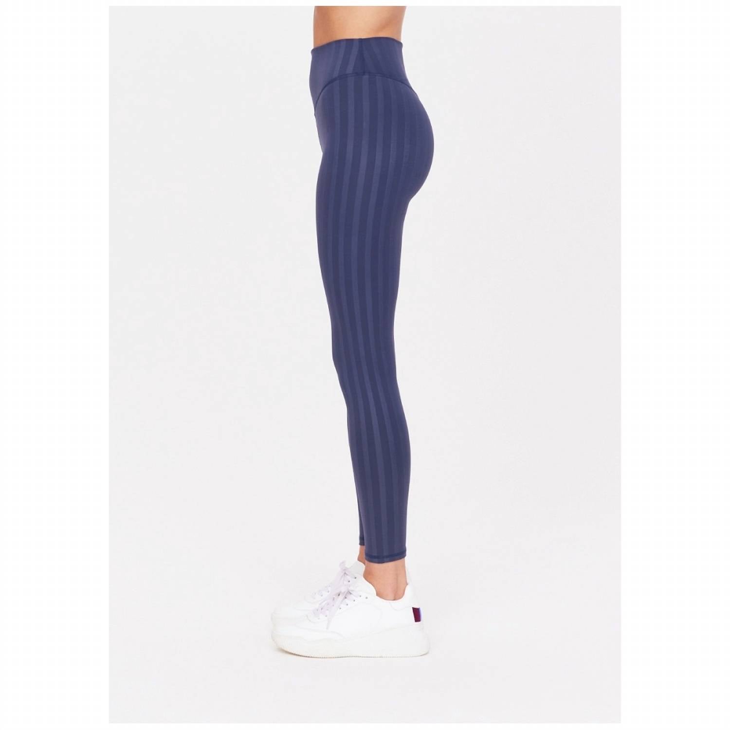 The Upside - Wilde High Rise 25in Midi Pant - blue - clothing - leggings