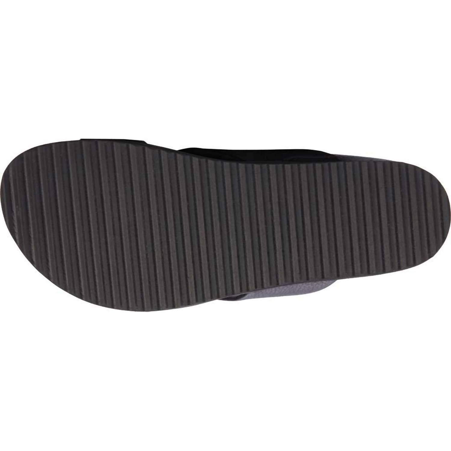 The Walking Cradle Co. - Women's Hudson Sandal - black - sandals - shoes