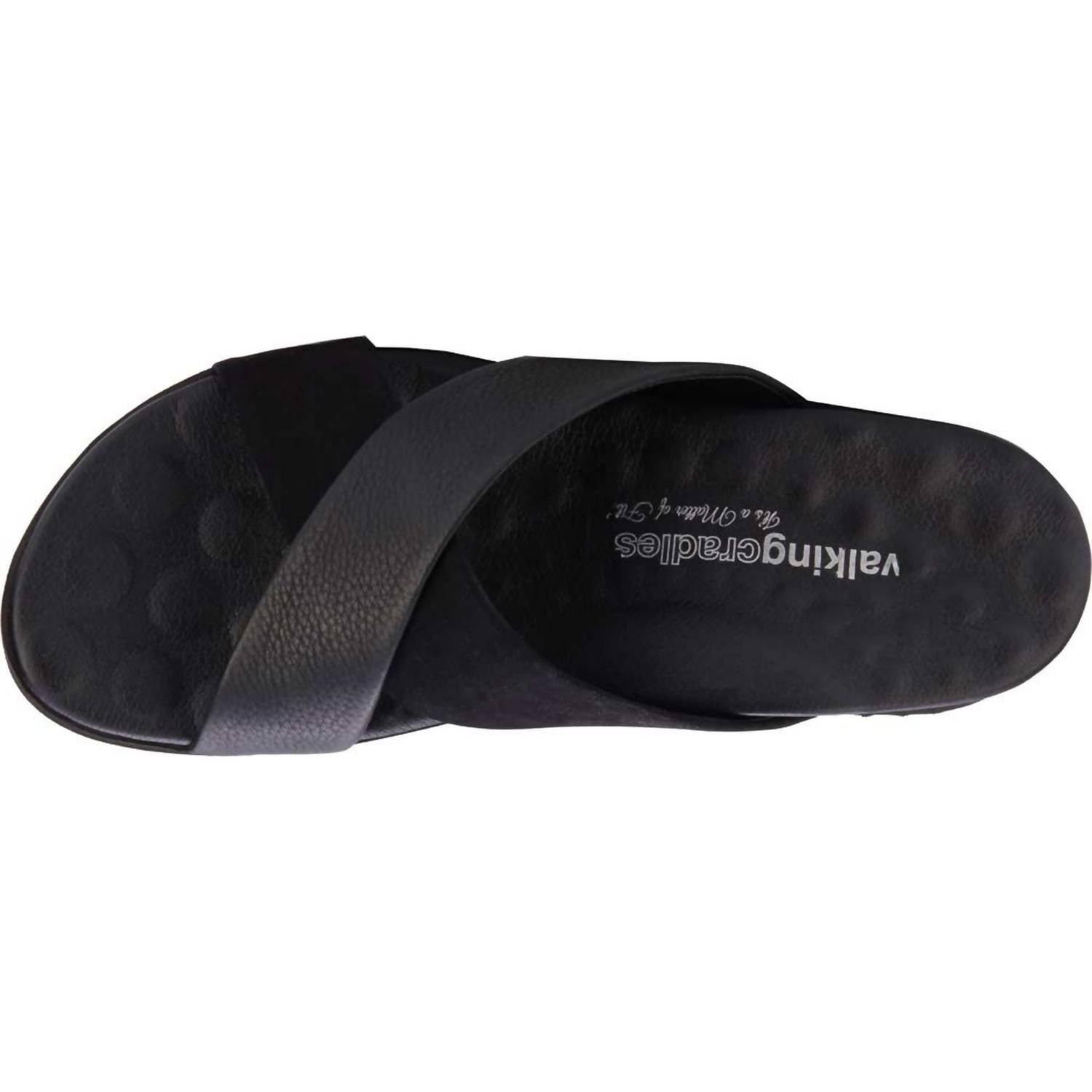 The Walking Cradle Co. - Women's Hudson Sandal - black - sandals - shoes