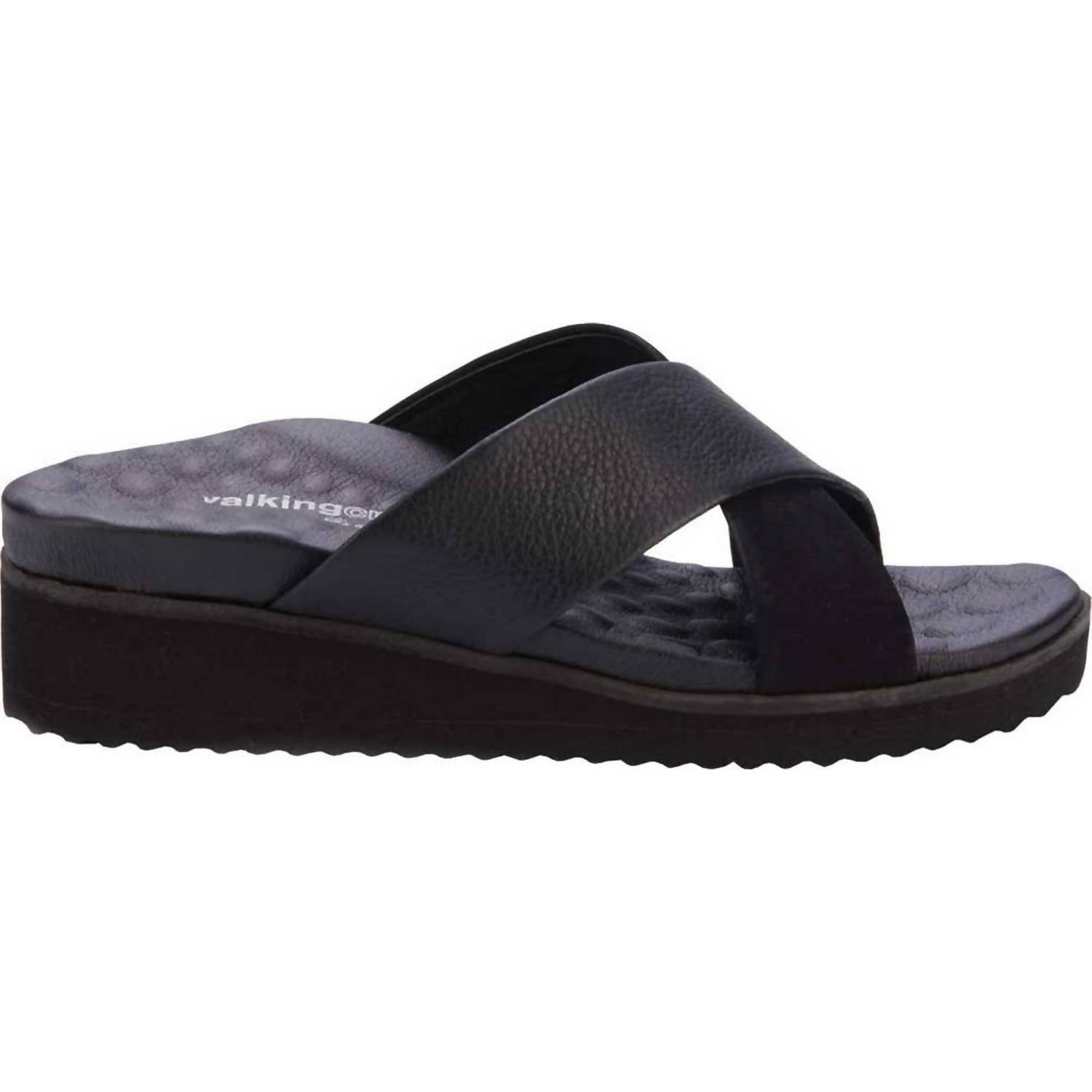 The Walking Cradle Co. - Women's Hudson Sandal - black - sandals - shoes