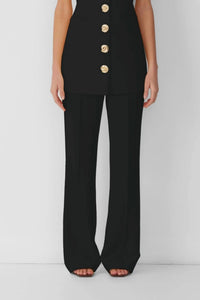 The Wolf Gang - Irida Bootcut Pant - black - boot - cut - clothing