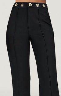 The Wolf Gang - Irida Bootcut Pant - black - boot - cut - clothing