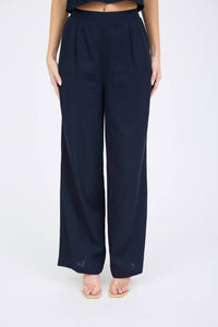 The Workshop Studio - High Waisted Front Pleat Pants