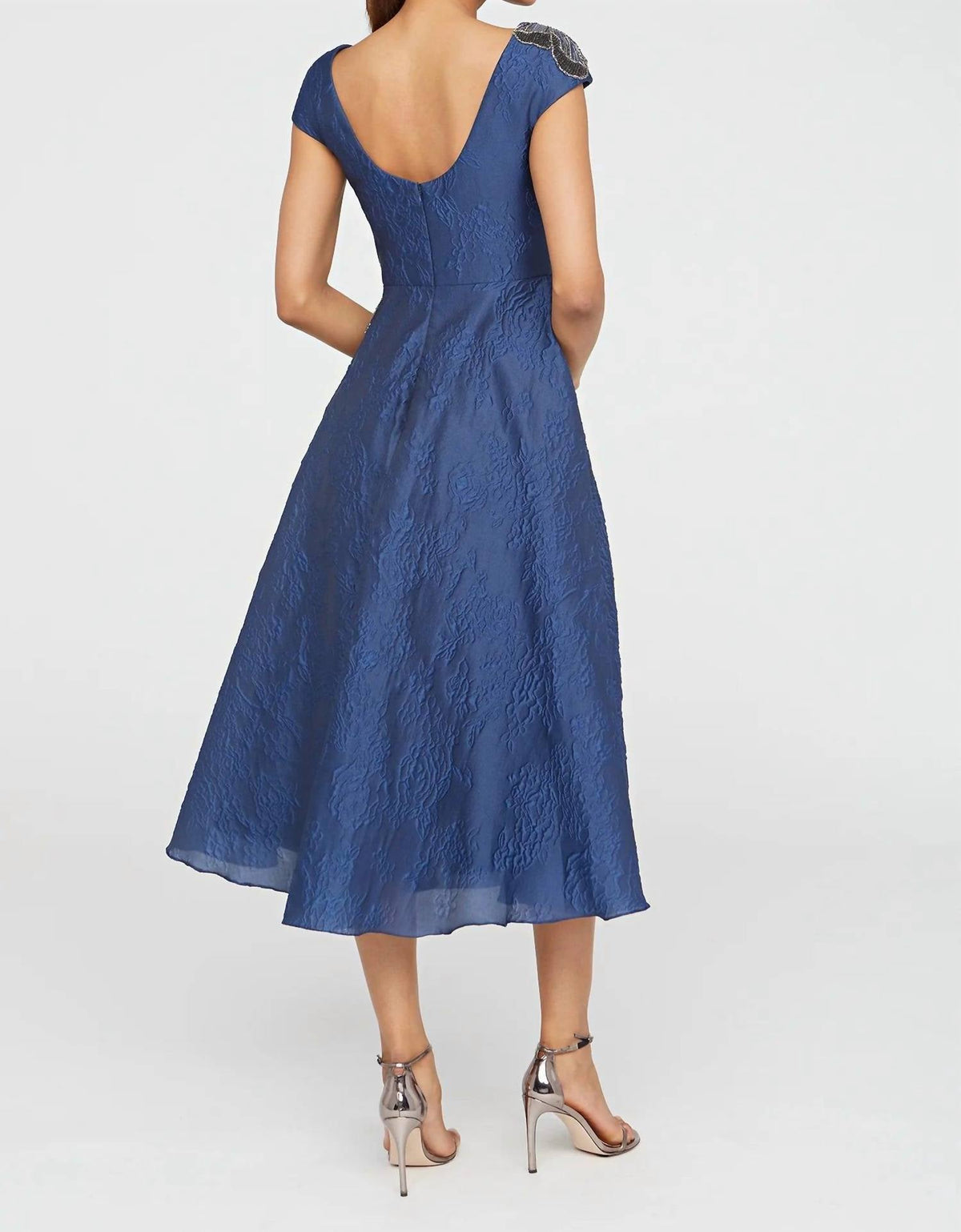 Theia - Caity High Low Cocktail Dress