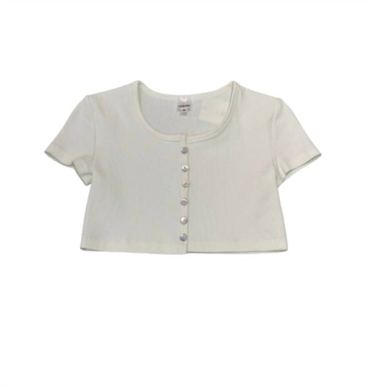 Theme - Kids Michaela Ribbed Top