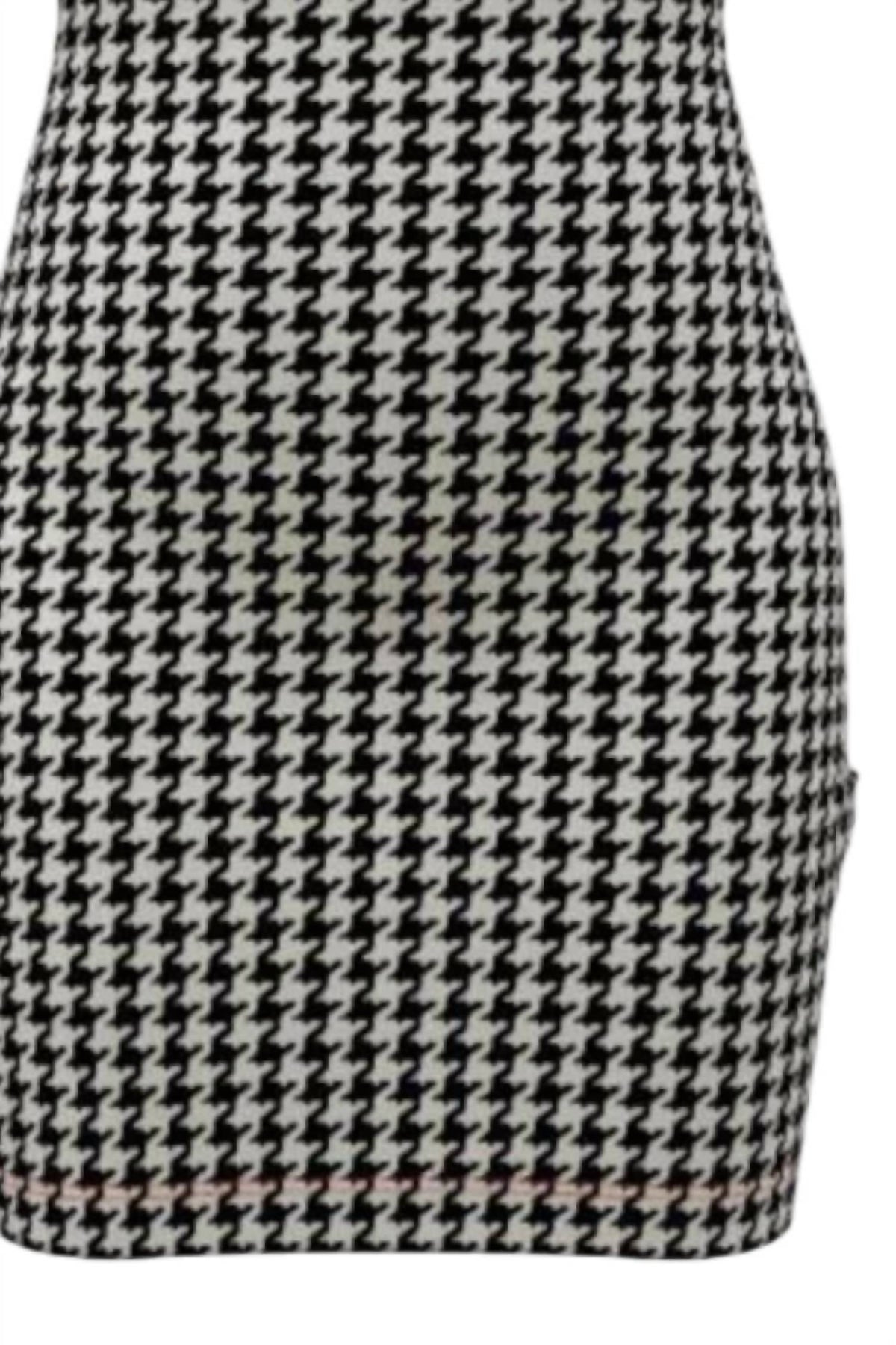 Theme - Tween Girls Chloe Houndstooth Dress