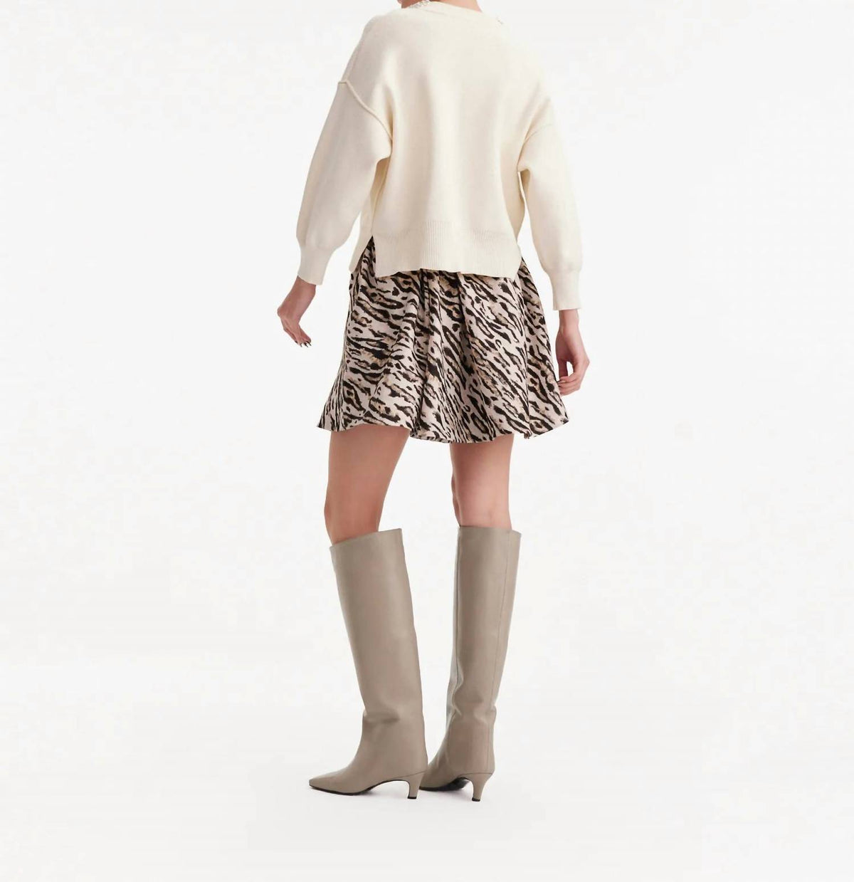 Theo The Label - Tyche Pleated Skirt