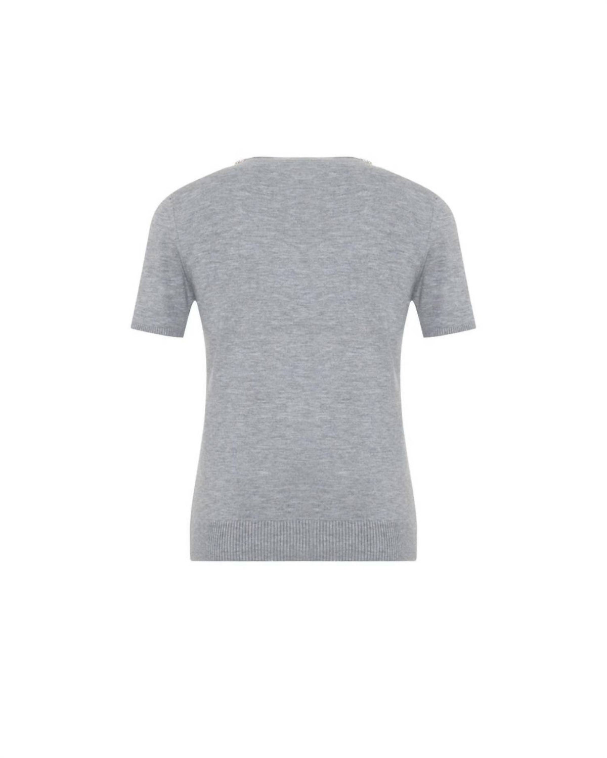 Theo The Label - Women's Nomia Embellished Knit Tee