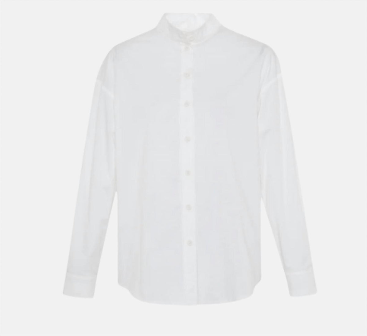 Theo The Label - Echo Band Collar Button Down Shirt