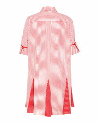 Theo The Label - Echo Mix Stripe Shirtdess
