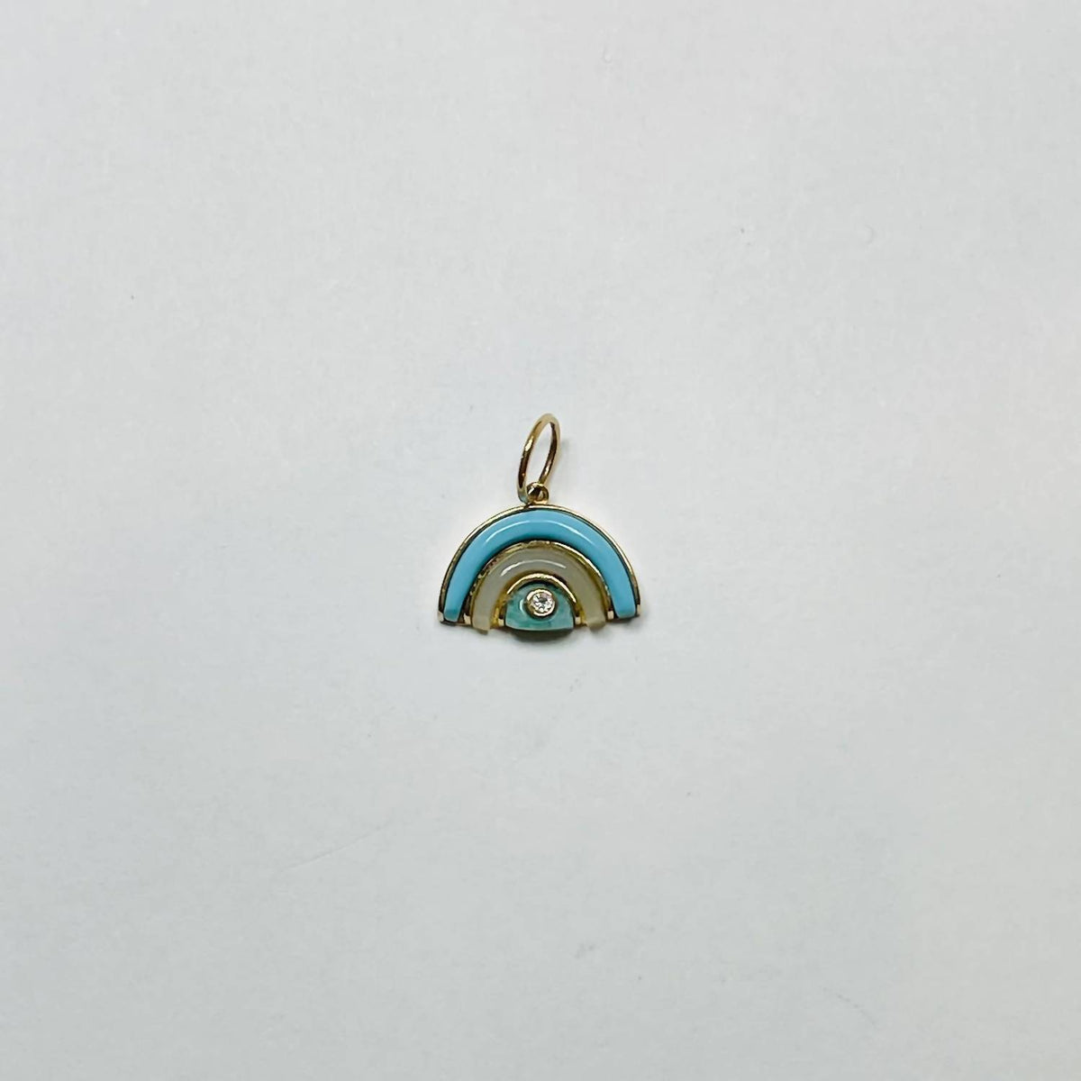 Theodosia - Women's Tiny Rainbow Pendant