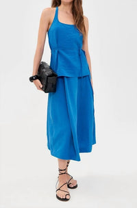 Theory - Belt Halterneck Top