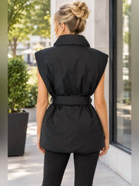Theory - BELT PUFFER VEST