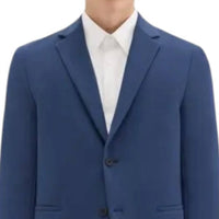 Theory - Clinton Blazer In Precision Ponte - blazers - blue - clothing