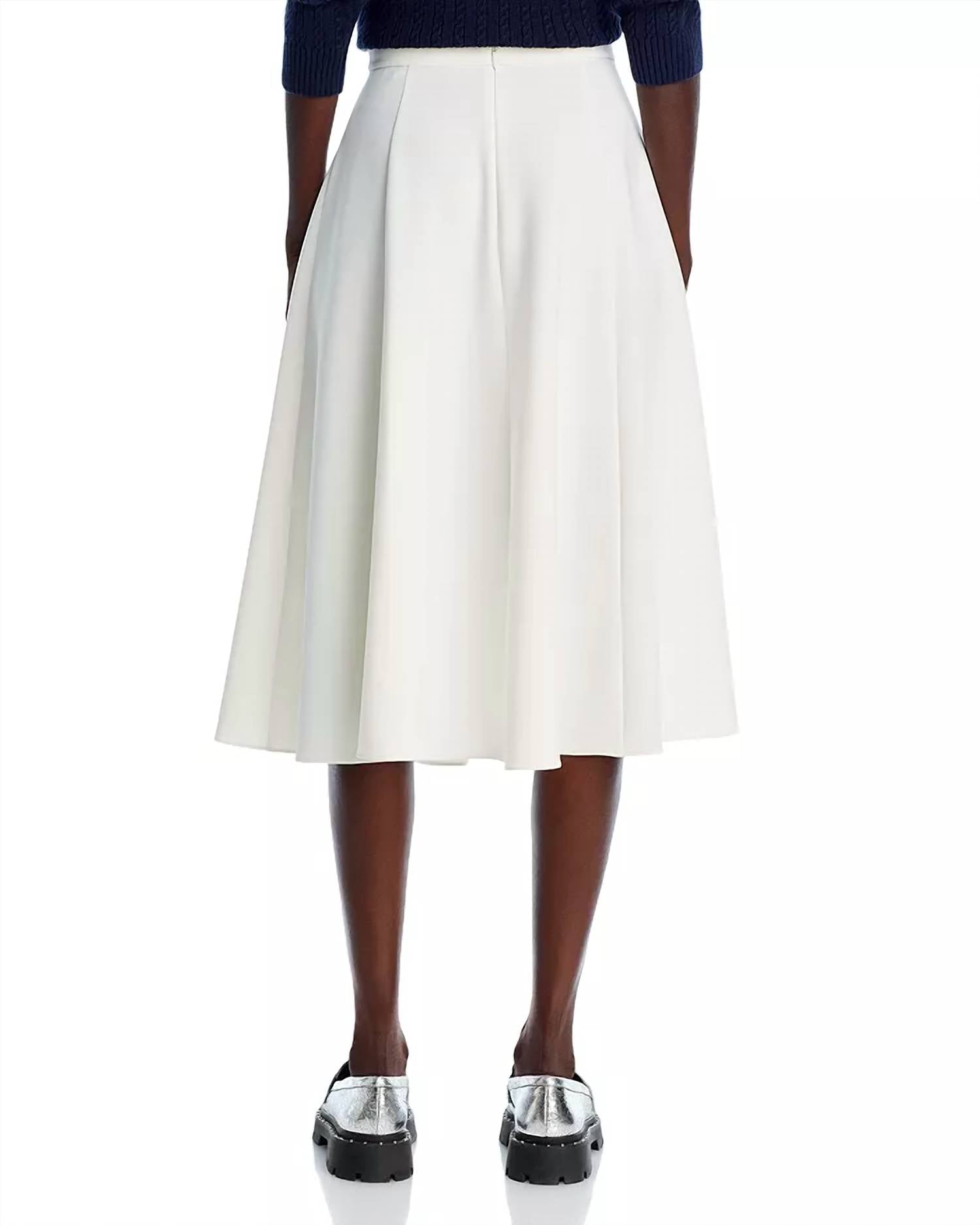 Theory - Full Round Midi Skirt - clothing - knee - length - skirts - midi
